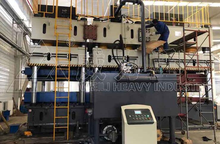 橋梁波紋腹板成型液壓機(jī)